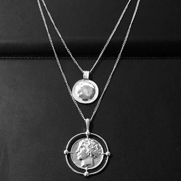 Lulu's "Golden Adventures" Boho Layered Necklace - Picture 8 of 12